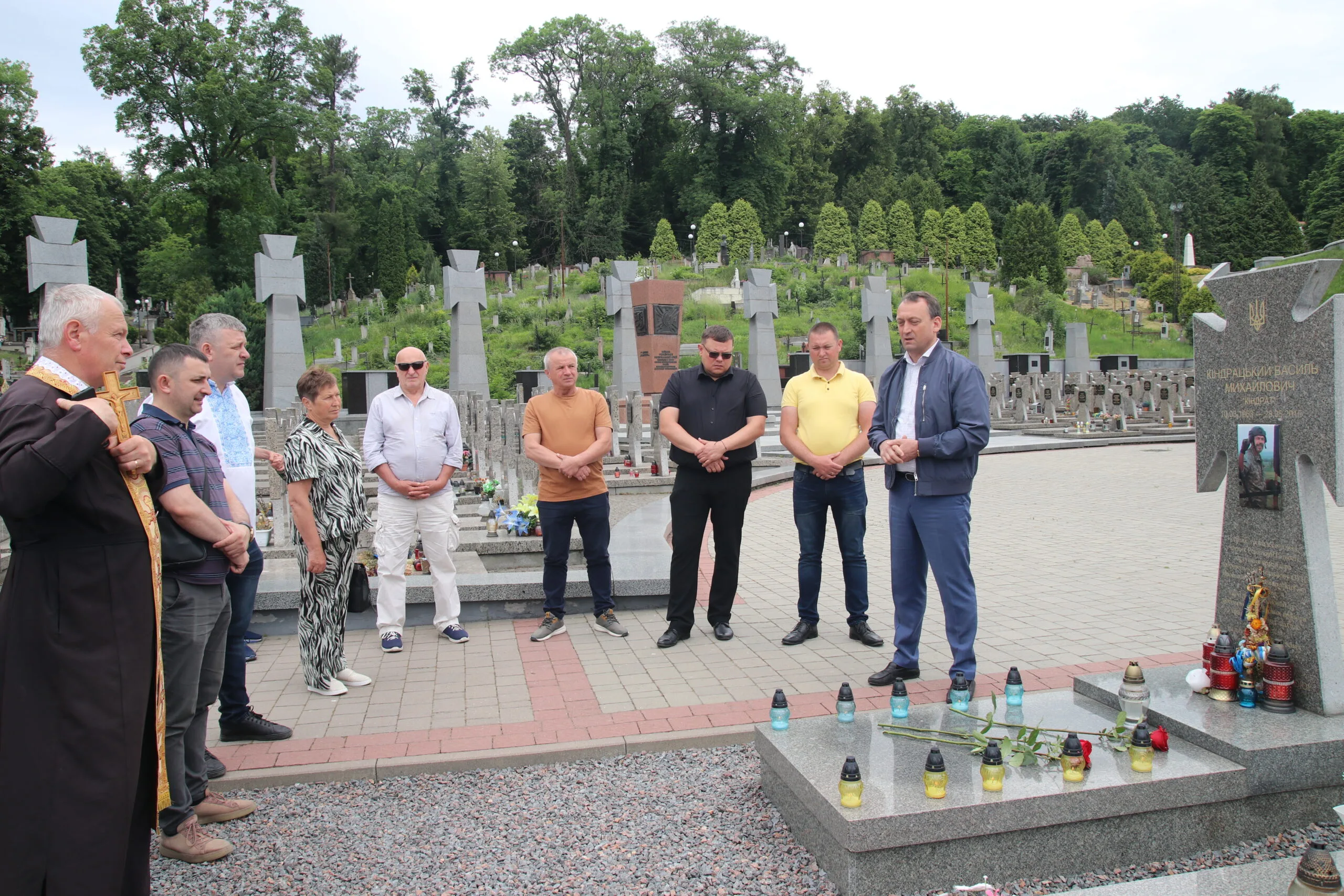 Вшанували пам’ять Василя Кіндрацького Народного Героя України Вшанували пам’ять Василя Кіндрацького Народного Героя України