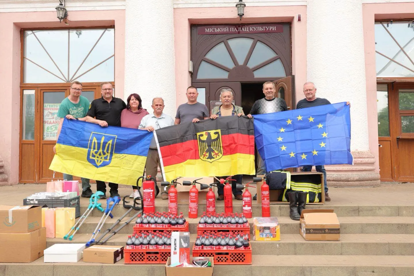 Дружба. Підтримка. Співпраця. Прибула чергова допомога з Німеччини