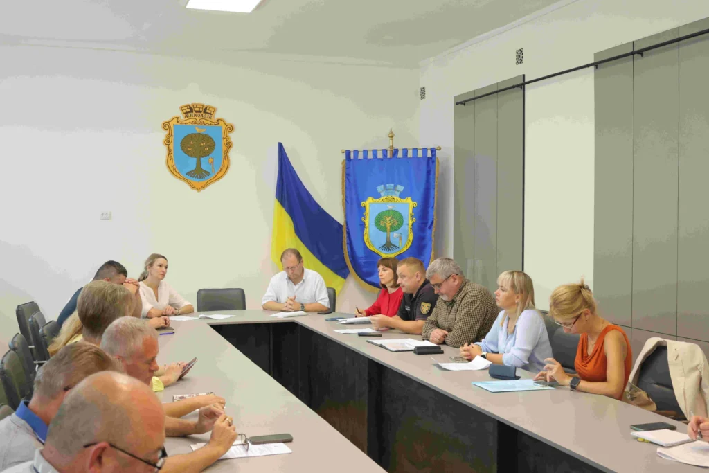 Засідання міської комісії з питань техногенно-екологічної безпеки та надзвичайних ситуацій. Фото: Миколаїв на Дністрі
